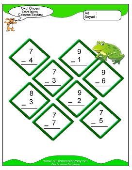 İşlemler yaprak test